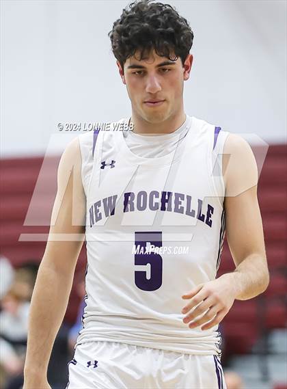 Thumbnail 2 in New Rochelle vs Clarkstown South (Harrison Holiday Tournament) photogallery.
