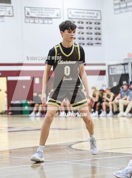 Thumbnail 3 in New Rochelle vs Clarkstown South (Harrison Holiday Tournament) photogallery.