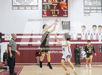 Thumbnail 2 in New Rochelle vs Clarkstown South (Harrison Holiday Tournament) photogallery.