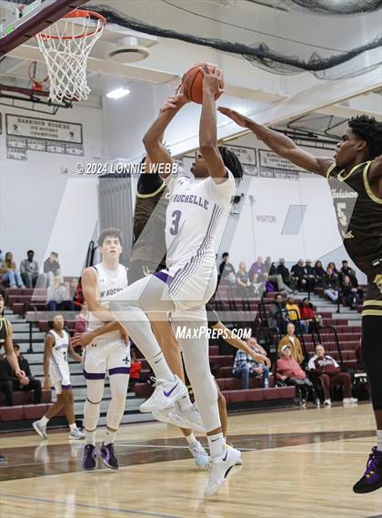 Thumbnail 2 in New Rochelle vs Clarkstown South (Harrison Holiday Tournament) photogallery.