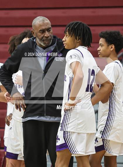 Thumbnail 1 in New Rochelle vs Clarkstown South (Harrison Holiday Tournament) photogallery.
