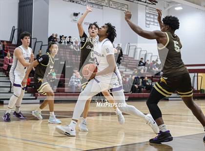 Thumbnail 2 in New Rochelle vs Clarkstown South (Harrison Holiday Tournament) photogallery.