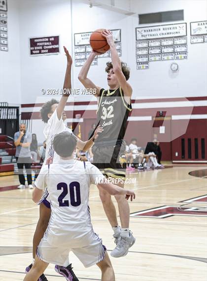 Thumbnail 3 in New Rochelle vs Clarkstown South (Harrison Holiday Tournament) photogallery.