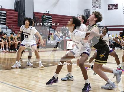Thumbnail 1 in New Rochelle vs Clarkstown South (Harrison Holiday Tournament) photogallery.