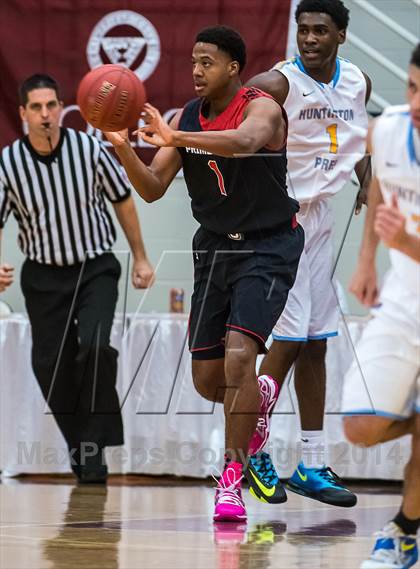 Thumbnail 3 in Huntington St. Joseph Prep vs. Prime Prep (Spalding Hoophall Classic) photogallery.