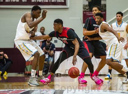 Thumbnail 3 in Huntington St. Joseph Prep vs. Prime Prep (Spalding Hoophall Classic) photogallery.