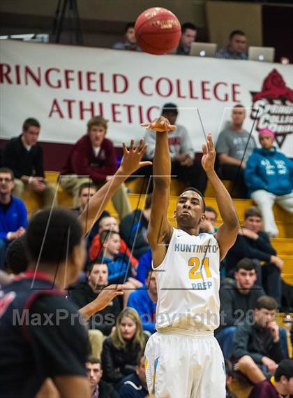 Thumbnail 3 in Huntington St. Joseph Prep vs. Prime Prep (Spalding Hoophall Classic) photogallery.