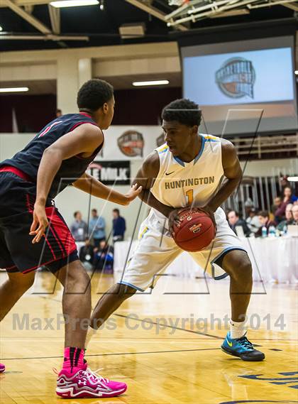 Thumbnail 2 in Huntington St. Joseph Prep vs. Prime Prep (Spalding Hoophall Classic) photogallery.
