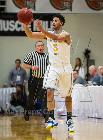 Thumbnail 2 in Huntington St. Joseph Prep vs. Prime Prep (Spalding Hoophall Classic) photogallery.