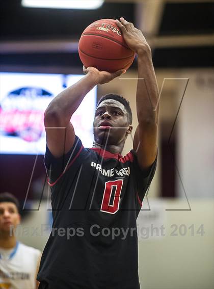Thumbnail 3 in Huntington St. Joseph Prep vs. Prime Prep (Spalding Hoophall Classic) photogallery.