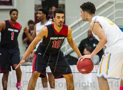 Thumbnail 2 in Huntington St. Joseph Prep vs. Prime Prep (Spalding Hoophall Classic) photogallery.
