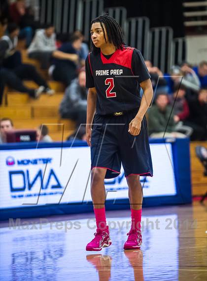 Thumbnail 3 in Huntington St. Joseph Prep vs. Prime Prep (Spalding Hoophall Classic) photogallery.