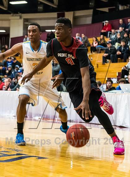 Thumbnail 1 in Huntington St. Joseph Prep vs. Prime Prep (Spalding Hoophall Classic) photogallery.