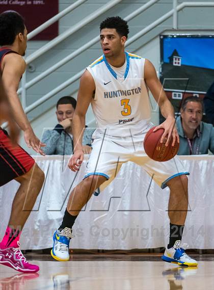 Thumbnail 1 in Huntington St. Joseph Prep vs. Prime Prep (Spalding Hoophall Classic) photogallery.