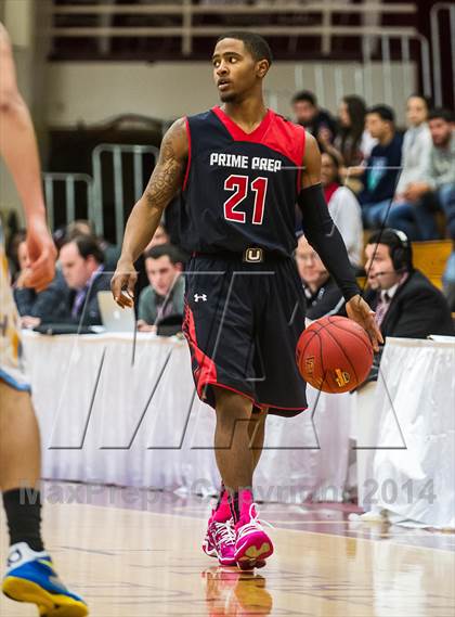 Thumbnail 1 in Huntington St. Joseph Prep vs. Prime Prep (Spalding Hoophall Classic) photogallery.