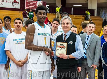Thumbnail 1 in Huntington St. Joseph Prep vs. Prime Prep (Spalding Hoophall Classic) photogallery.