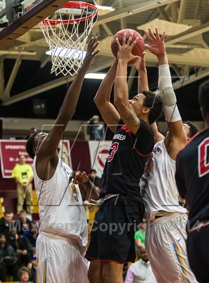 Thumbnail 1 in Huntington St. Joseph Prep vs. Prime Prep (Spalding Hoophall Classic) photogallery.