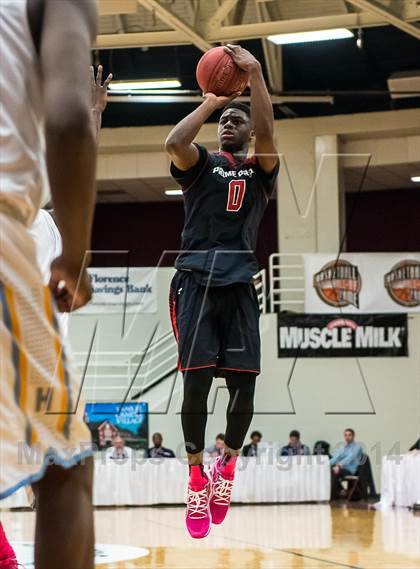 Thumbnail 3 in Huntington St. Joseph Prep vs. Prime Prep (Spalding Hoophall Classic) photogallery.