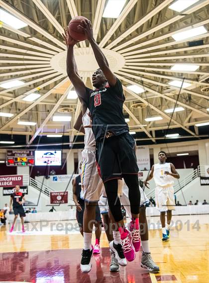 Thumbnail 3 in Huntington St. Joseph Prep vs. Prime Prep (Spalding Hoophall Classic) photogallery.