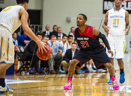 Thumbnail 1 in Huntington St. Joseph Prep vs. Prime Prep (Spalding Hoophall Classic) photogallery.
