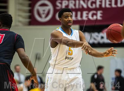 Thumbnail 2 in Huntington St. Joseph Prep vs. Prime Prep (Spalding Hoophall Classic) photogallery.