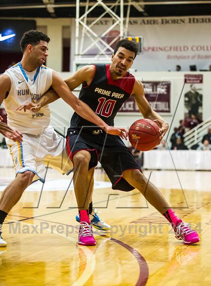 Thumbnail 1 in Huntington St. Joseph Prep vs. Prime Prep (Spalding Hoophall Classic) photogallery.
