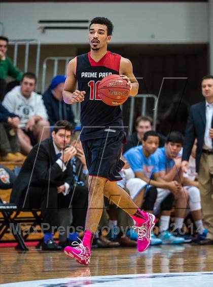 Thumbnail 2 in Huntington St. Joseph Prep vs. Prime Prep (Spalding Hoophall Classic) photogallery.
