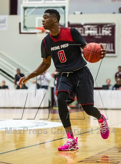 Thumbnail 3 in Huntington St. Joseph Prep vs. Prime Prep (Spalding Hoophall Classic) photogallery.
