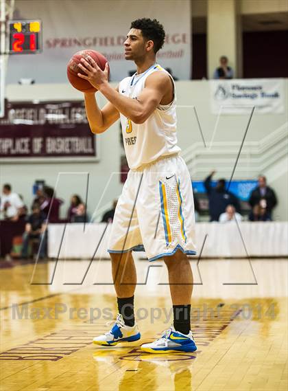 Thumbnail 1 in Huntington St. Joseph Prep vs. Prime Prep (Spalding Hoophall Classic) photogallery.