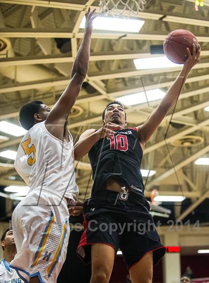 Thumbnail 1 in Huntington St. Joseph Prep vs. Prime Prep (Spalding Hoophall Classic) photogallery.