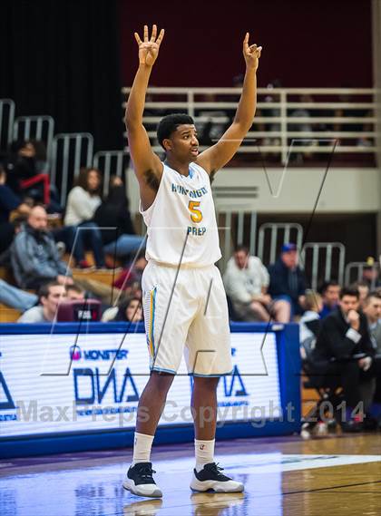 Thumbnail 3 in Huntington St. Joseph Prep vs. Prime Prep (Spalding Hoophall Classic) photogallery.