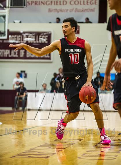Thumbnail 3 in Huntington St. Joseph Prep vs. Prime Prep (Spalding Hoophall Classic) photogallery.