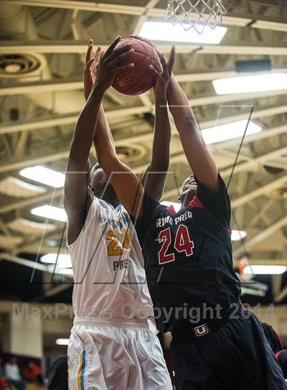 Thumbnail 1 in Huntington St. Joseph Prep vs. Prime Prep (Spalding Hoophall Classic) photogallery.
