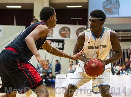 Thumbnail 3 in Huntington St. Joseph Prep vs. Prime Prep (Spalding Hoophall Classic) photogallery.