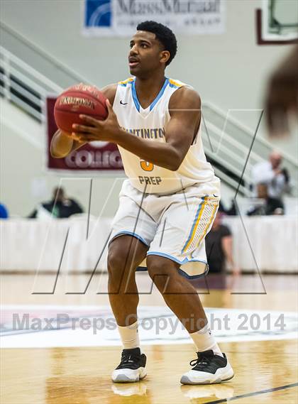Thumbnail 2 in Huntington St. Joseph Prep vs. Prime Prep (Spalding Hoophall Classic) photogallery.