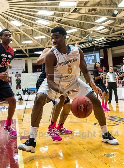 Thumbnail 1 in Huntington St. Joseph Prep vs. Prime Prep (Spalding Hoophall Classic) photogallery.