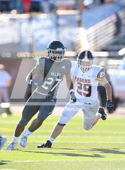 Thumbnail 2 in Legend @ Valor Christian (CHSAA 5A Semi-Final) photogallery.