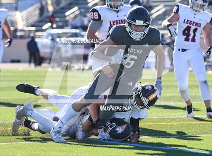 Thumbnail 1 in Legend @ Valor Christian (CHSAA 5A Semi-Final) photogallery.