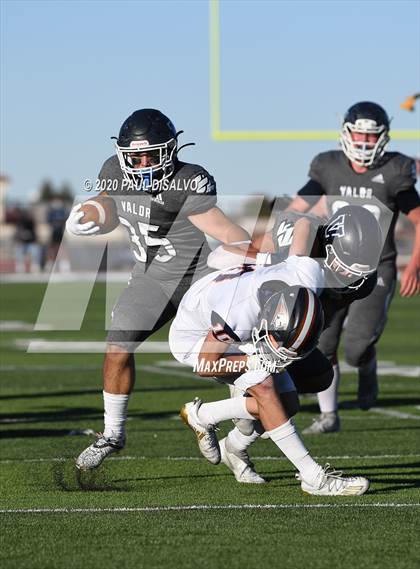 Thumbnail 1 in Legend @ Valor Christian (CHSAA 5A Semi-Final) photogallery.