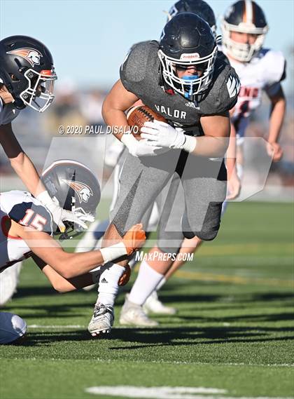 Thumbnail 3 in Legend @ Valor Christian (CHSAA 5A Semi-Final) photogallery.
