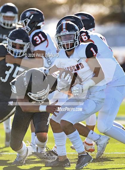 Thumbnail 3 in Legend @ Valor Christian (CHSAA 5A Semi-Final) photogallery.