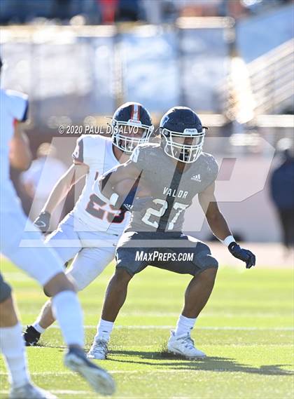 Thumbnail 1 in Legend @ Valor Christian (CHSAA 5A Semi-Final) photogallery.