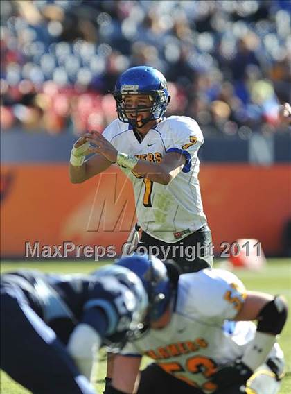 Thumbnail 1 in Valor Christian vs. Wheat Ridge (CHSAA 4A Final) photogallery.