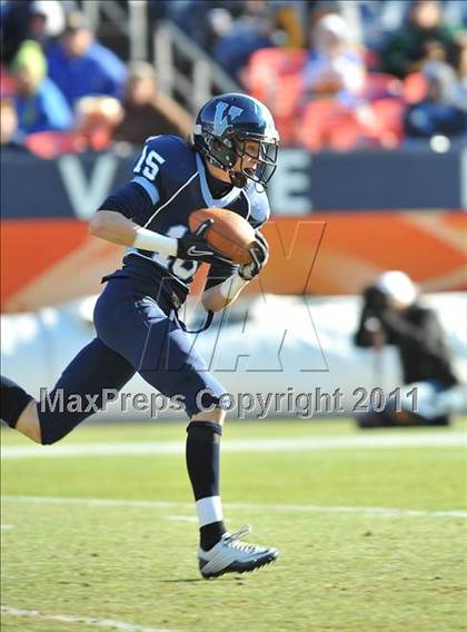Thumbnail 1 in Valor Christian vs. Wheat Ridge (CHSAA 4A Final) photogallery.
