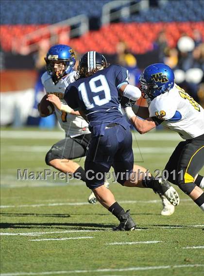 Thumbnail 3 in Valor Christian vs. Wheat Ridge (CHSAA 4A Final) photogallery.