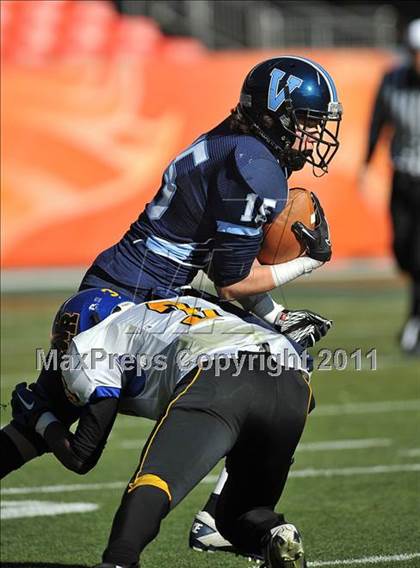 Thumbnail 1 in Valor Christian vs. Wheat Ridge (CHSAA 4A Final) photogallery.