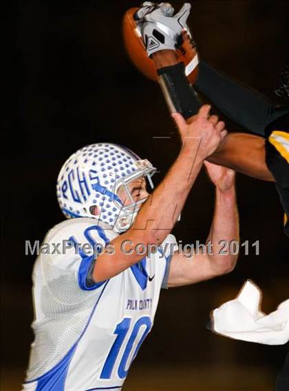 Thumbnail 3 in Lincolnton vs. Polk County (NCHSAA 2A Playoffs) photogallery.
