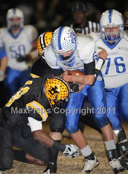 Thumbnail 1 in Lincolnton vs. Polk County (NCHSAA 2A Playoffs) photogallery.