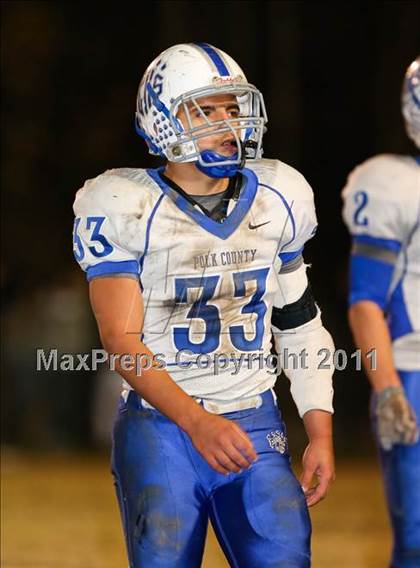 Thumbnail 1 in Lincolnton vs. Polk County (NCHSAA 2A Playoffs) photogallery.