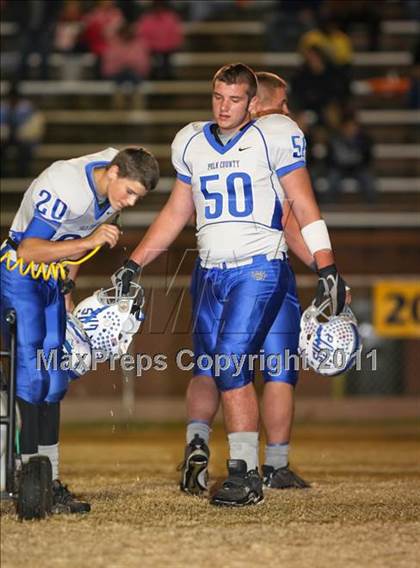 Thumbnail 3 in Lincolnton vs. Polk County (NCHSAA 2A Playoffs) photogallery.